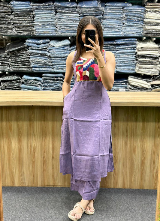 KURTI PENT PAIR-RV3542