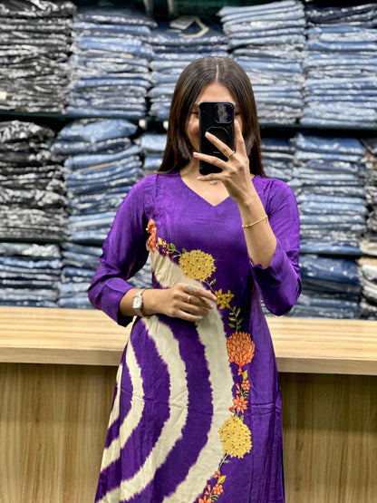 KURTI PENT PAIR-RV3725-27