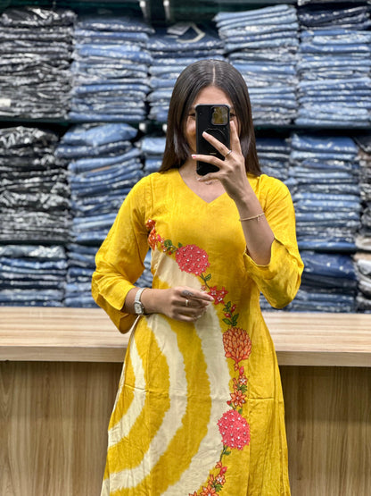 KURTI PENT PAIR-RV3725-27
