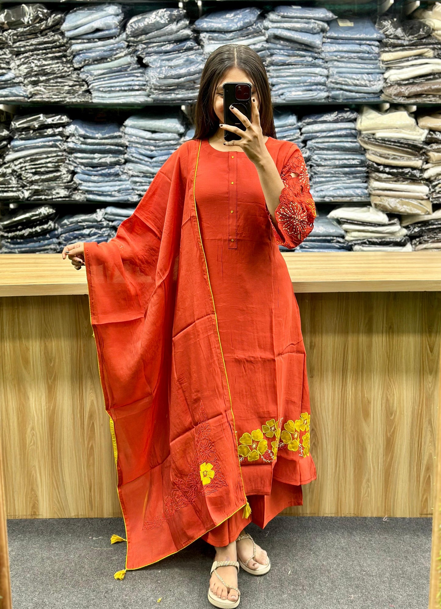 KURTI DUPATTA PAIR-RV3887
