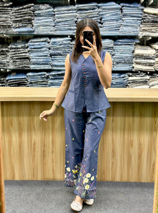 DENIM CORDSET-SD183