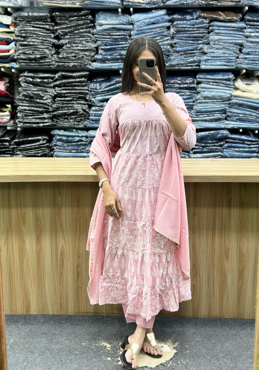 Anarkali-style kurta-SD642