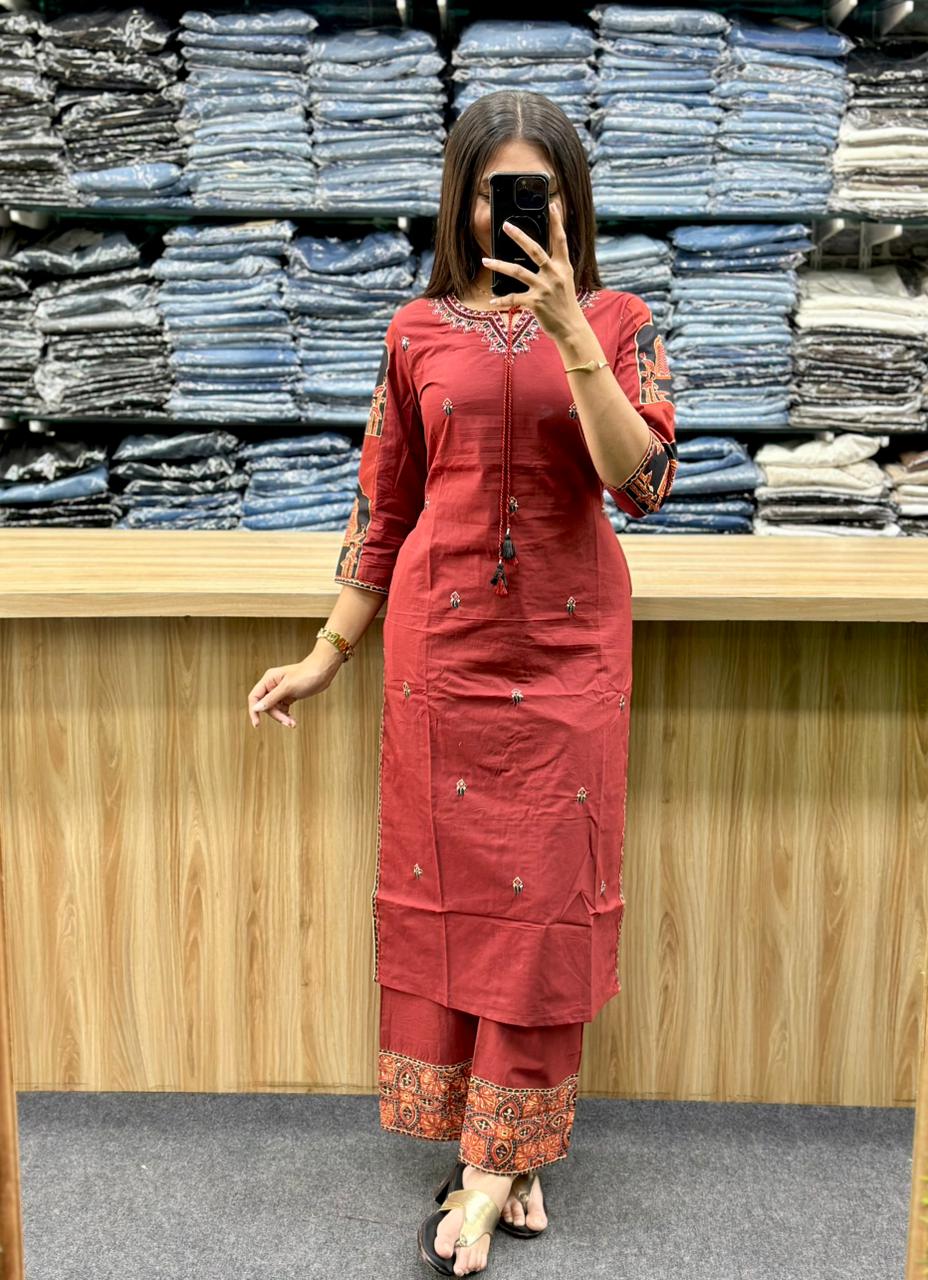 ETHNIC KURTI PAIR-SG49