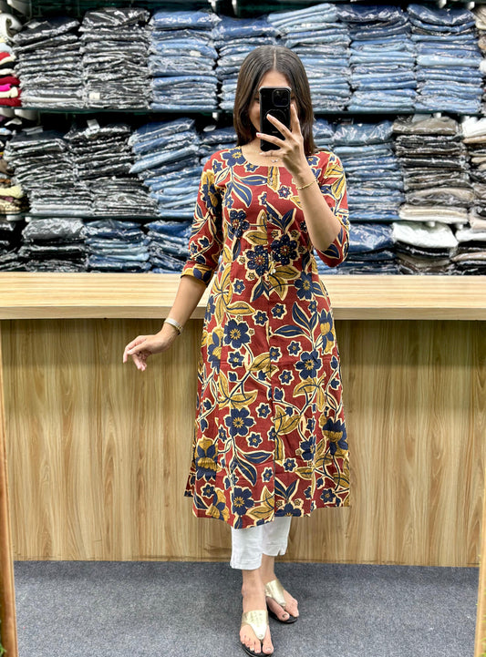 SINGLE COTTON KURTI-SM7170