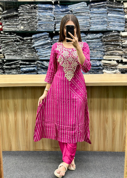 KURTI PENT DUPATTA PAIR-SQ2266