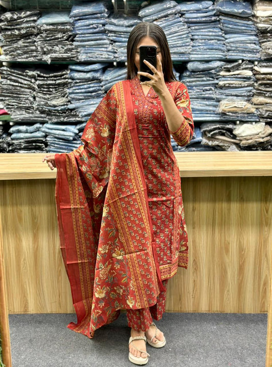 COTTON DUPATTA PAIR-SS05