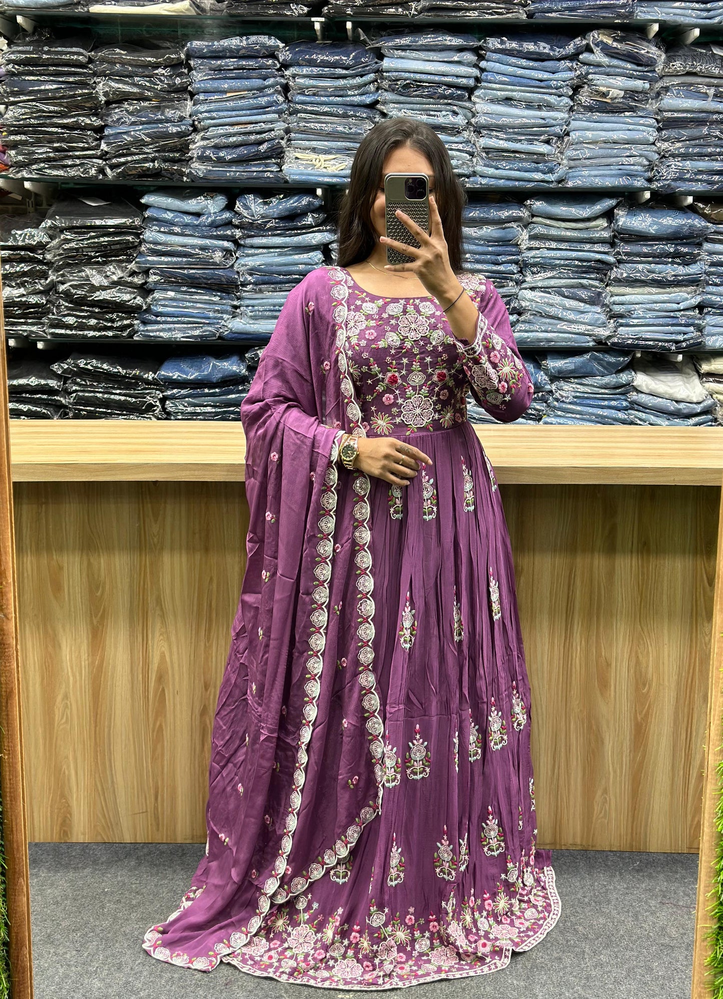 ETHNIC GOWN-UM811