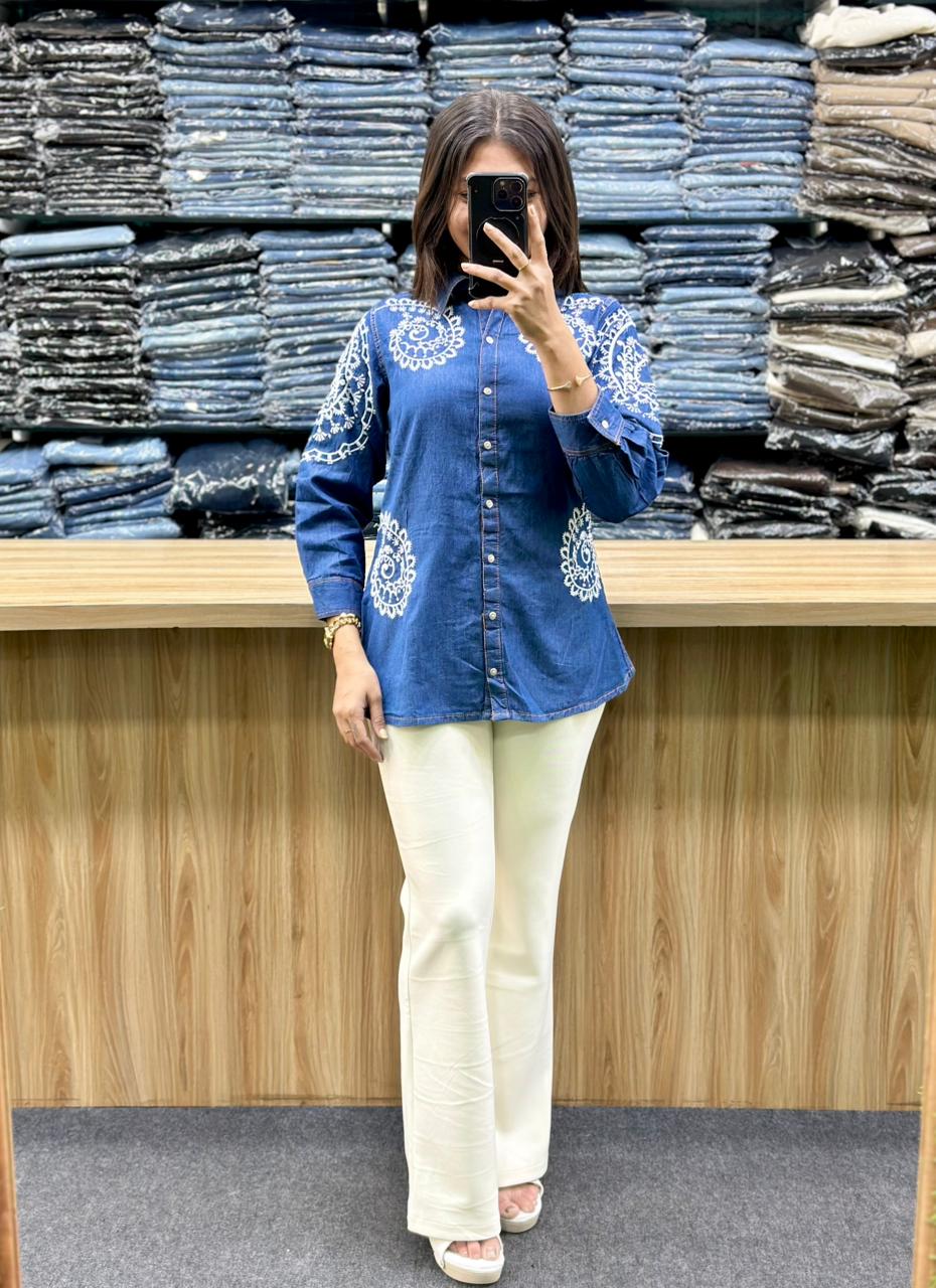 DENIM TOP ONLY-AC1742