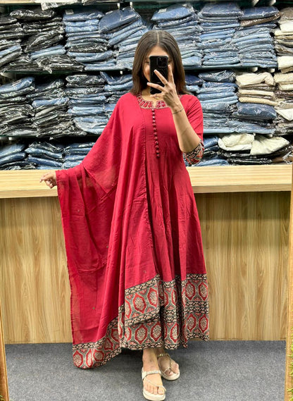 ANARKALI KURTI PAIR-DS501