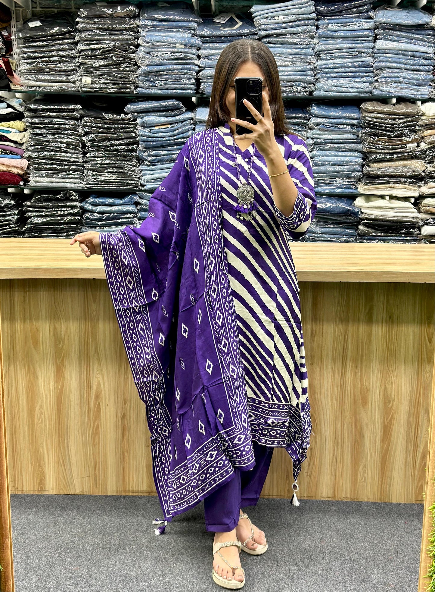 SILK DUPATTA PAIR-PF19674