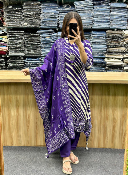 SILK DUPATTA PAIR-PF19674